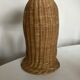 Cabanon Marseille 1950 wicker lamp from basket weavers