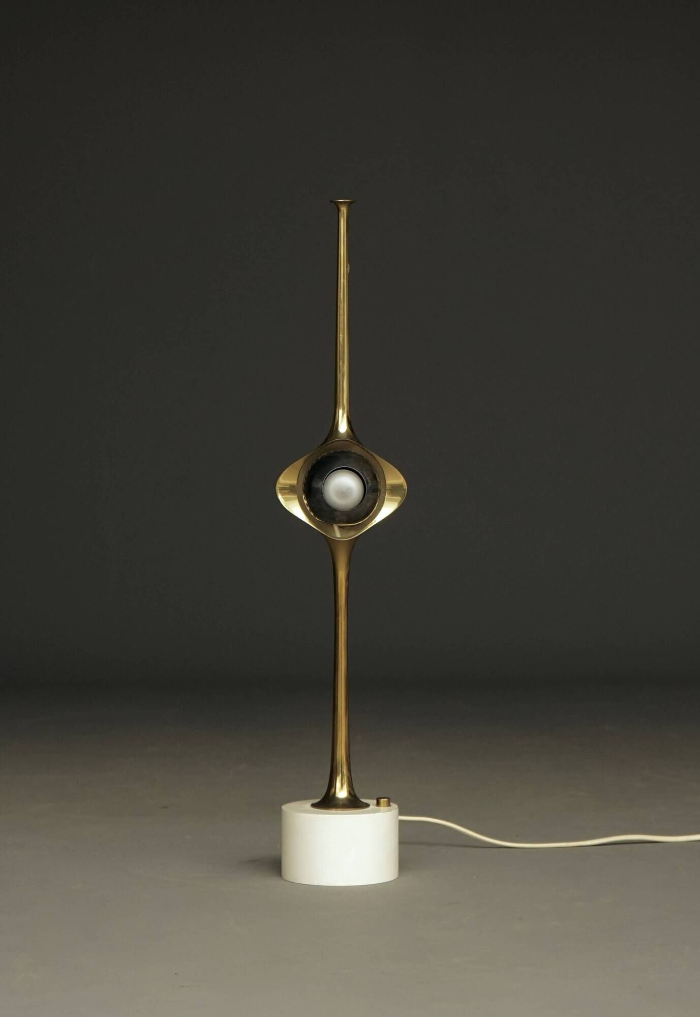 Angelo Lelli 12919 Cobra Lamp for Arredoluce. Italy 1960s