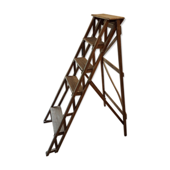 Wooden ladder