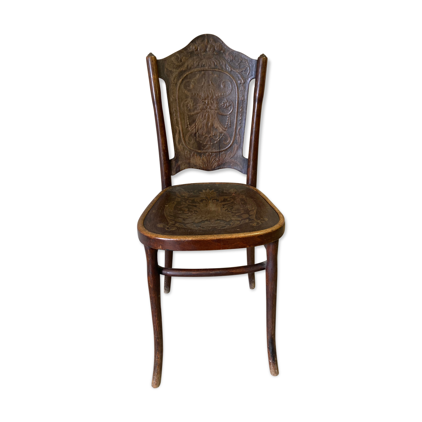 Antique bistro chair