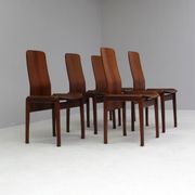 Fiorenza chairs by Tito Agnoli for Molteni, Set of 6