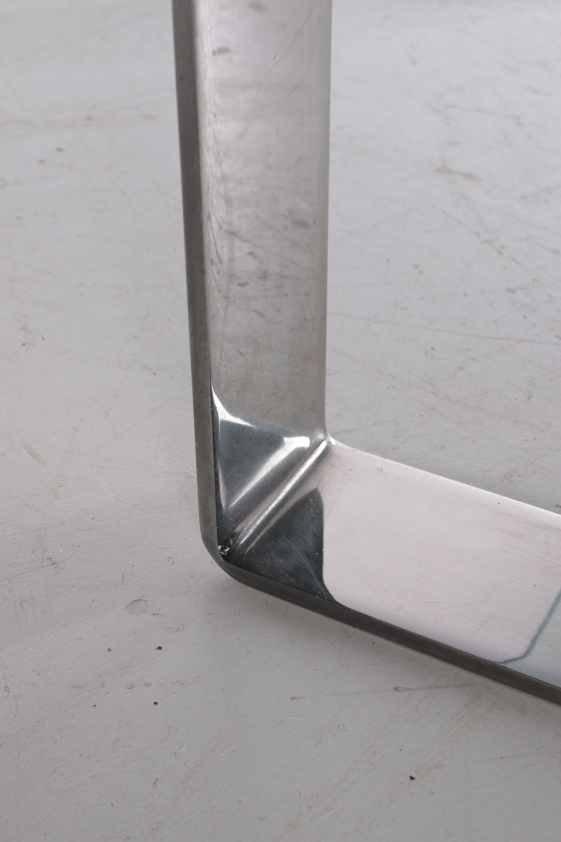 German Chrome and Glass coffee table Model Klassik 1022 Van Peter Draenert, 1960s