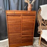 Vintage double filing cabinet