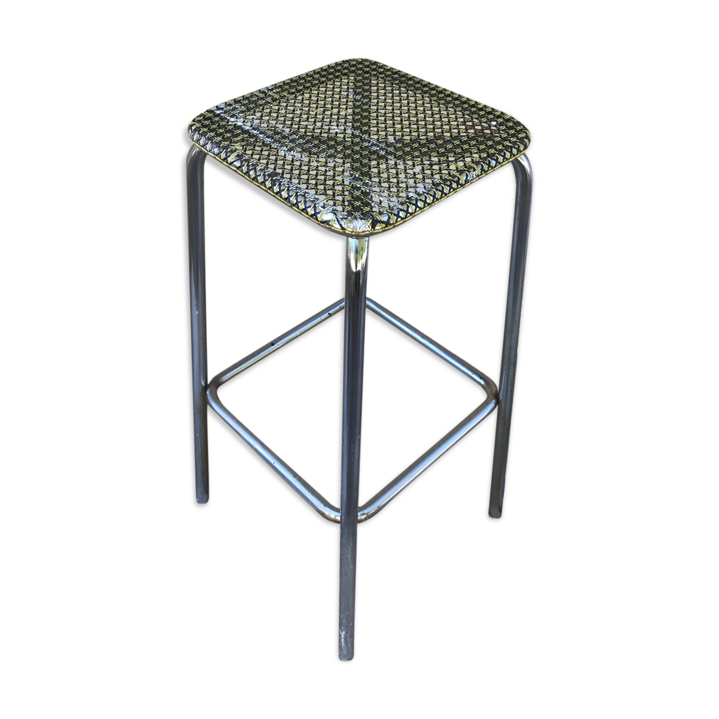 Ancient metal stool