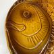 2 vintage fish dishes in slip from Sarreguemines