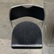 Set of minimalist postmodern stackable chairs, 1980s.