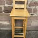 3 scandinavian design bar stools vintage pine