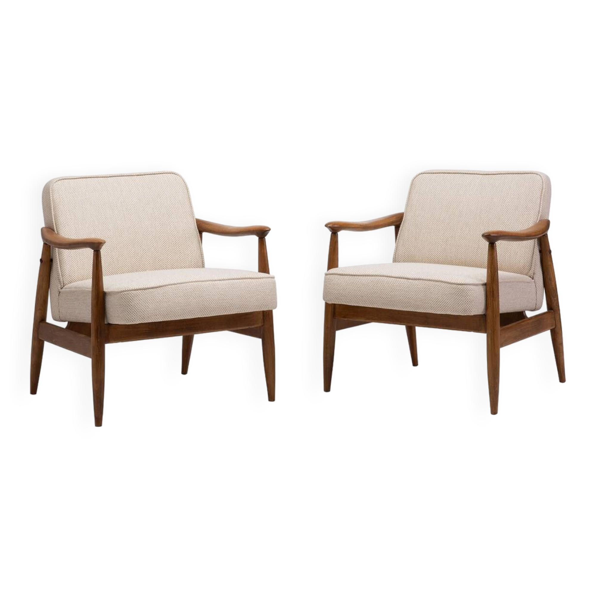 Pair of GFM-87 armchairs