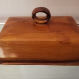 Vintage ceramic butter maker Saint Clément, France, 70s