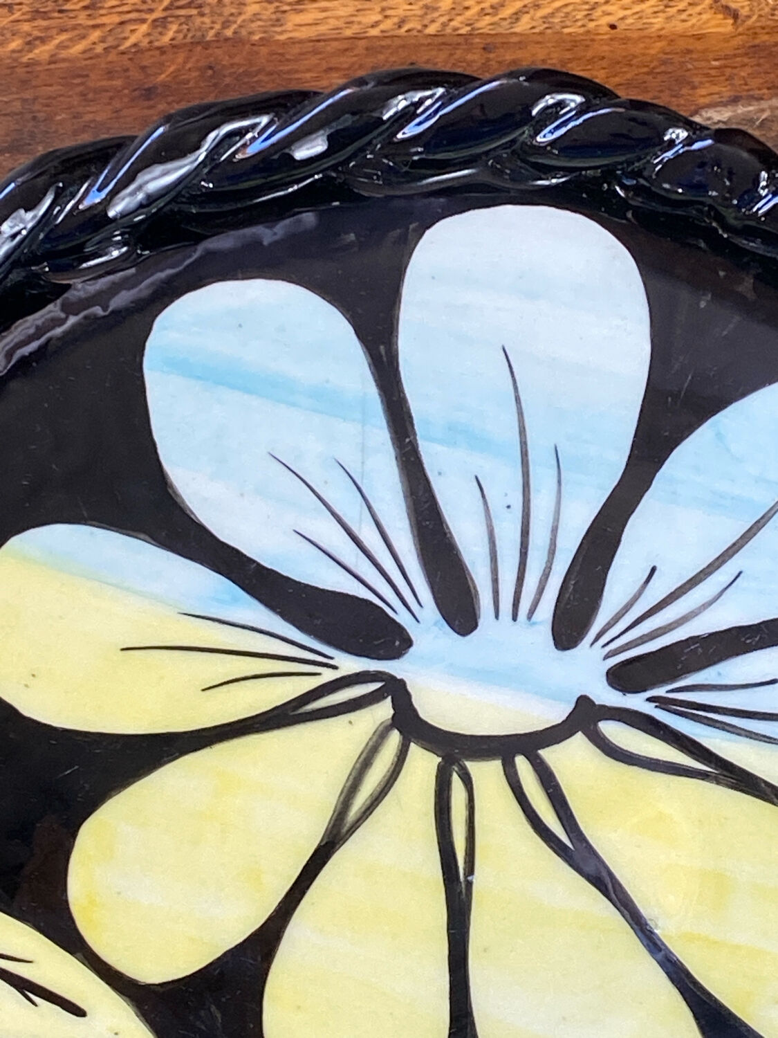 Fruit bowl, centrepiece, ceramic, Fase Vallauris, 1942