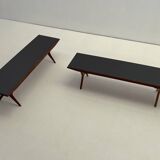 Table basse moderne suédoise en teck par Jo Carlsson, 1960
