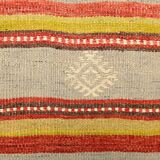 Tapis kilim bohème multicolore – pièce unique faite main, Style folklorique