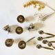 Service coquetiers en inox par Guy Degrenne