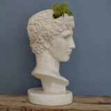 Roman head in waxed plaster