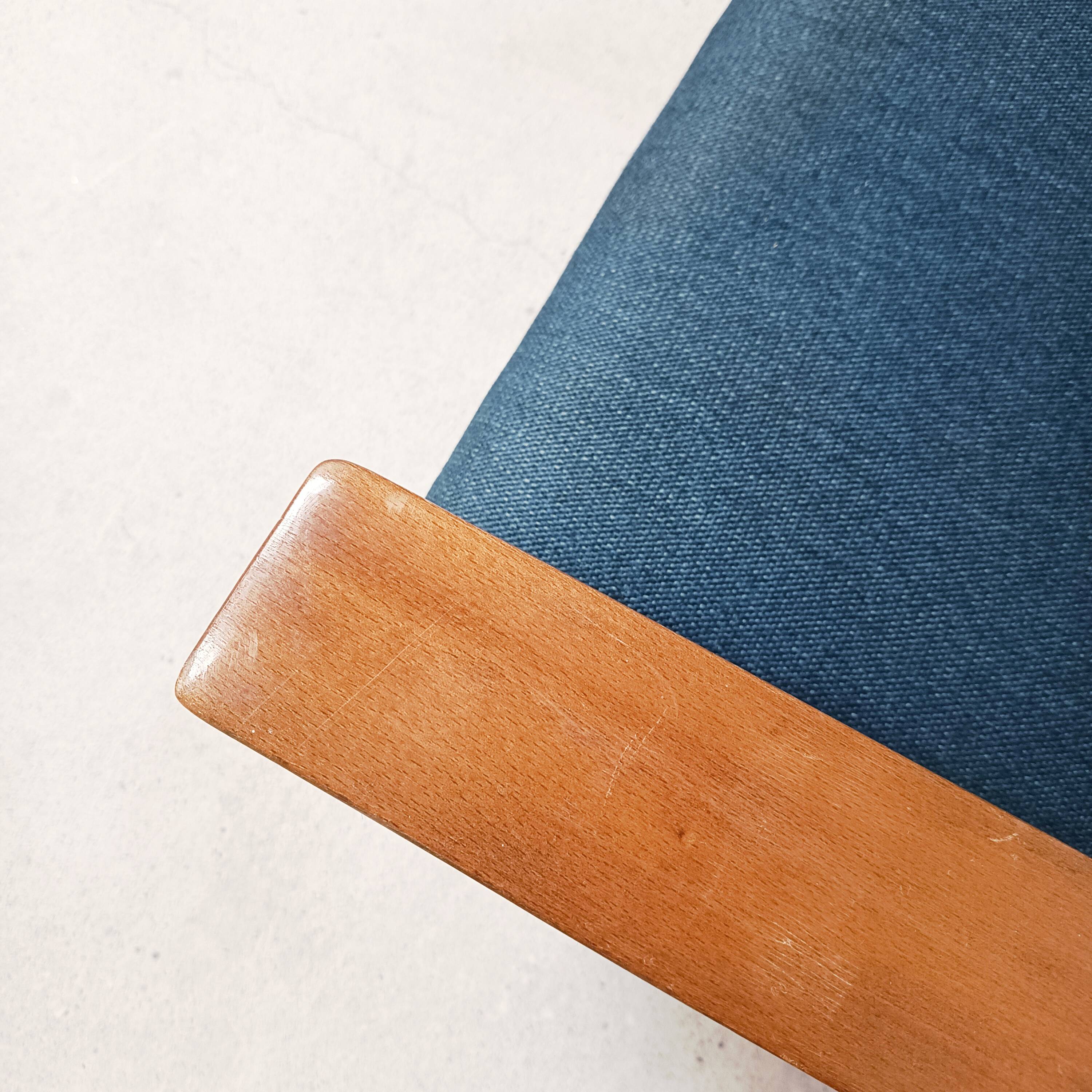 Pair of two-tone armchairs, 1960