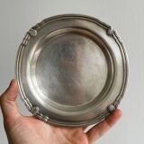 Silver-plated metal bowl