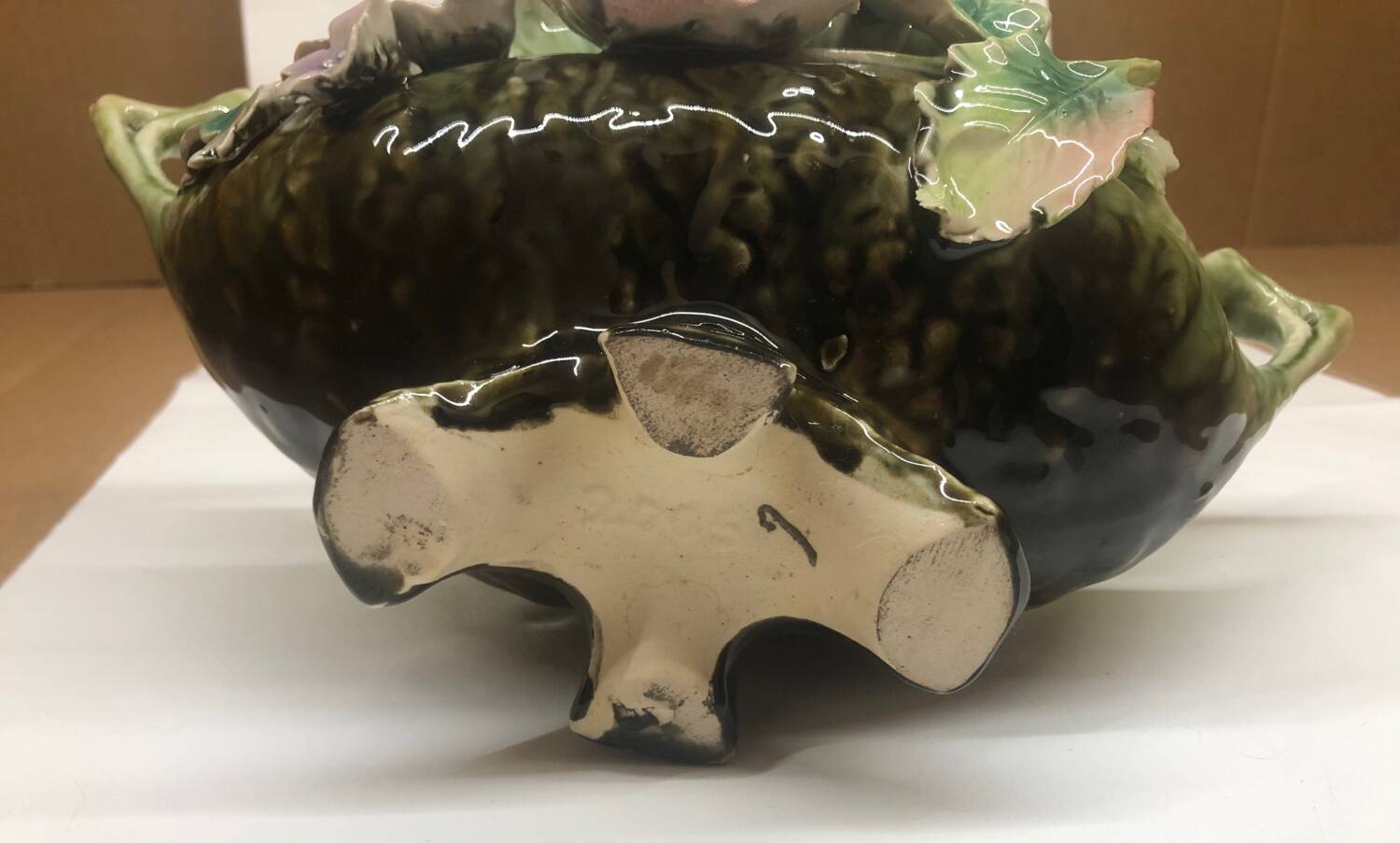 Flower slip planter vase 1900