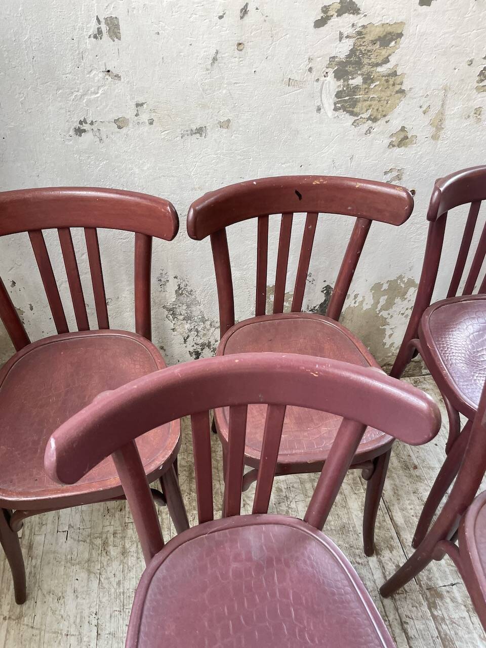 Set of 13 Japy bistro chairs, 1940
