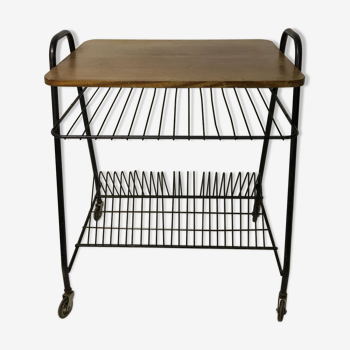 Vinyl rack table