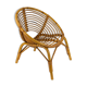 Fauteuil rotin vintage pour enfant