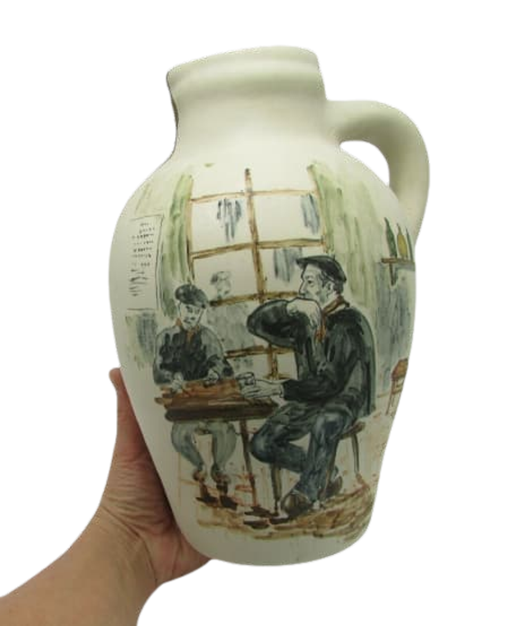 Jug pottery Cazalas bistro décor