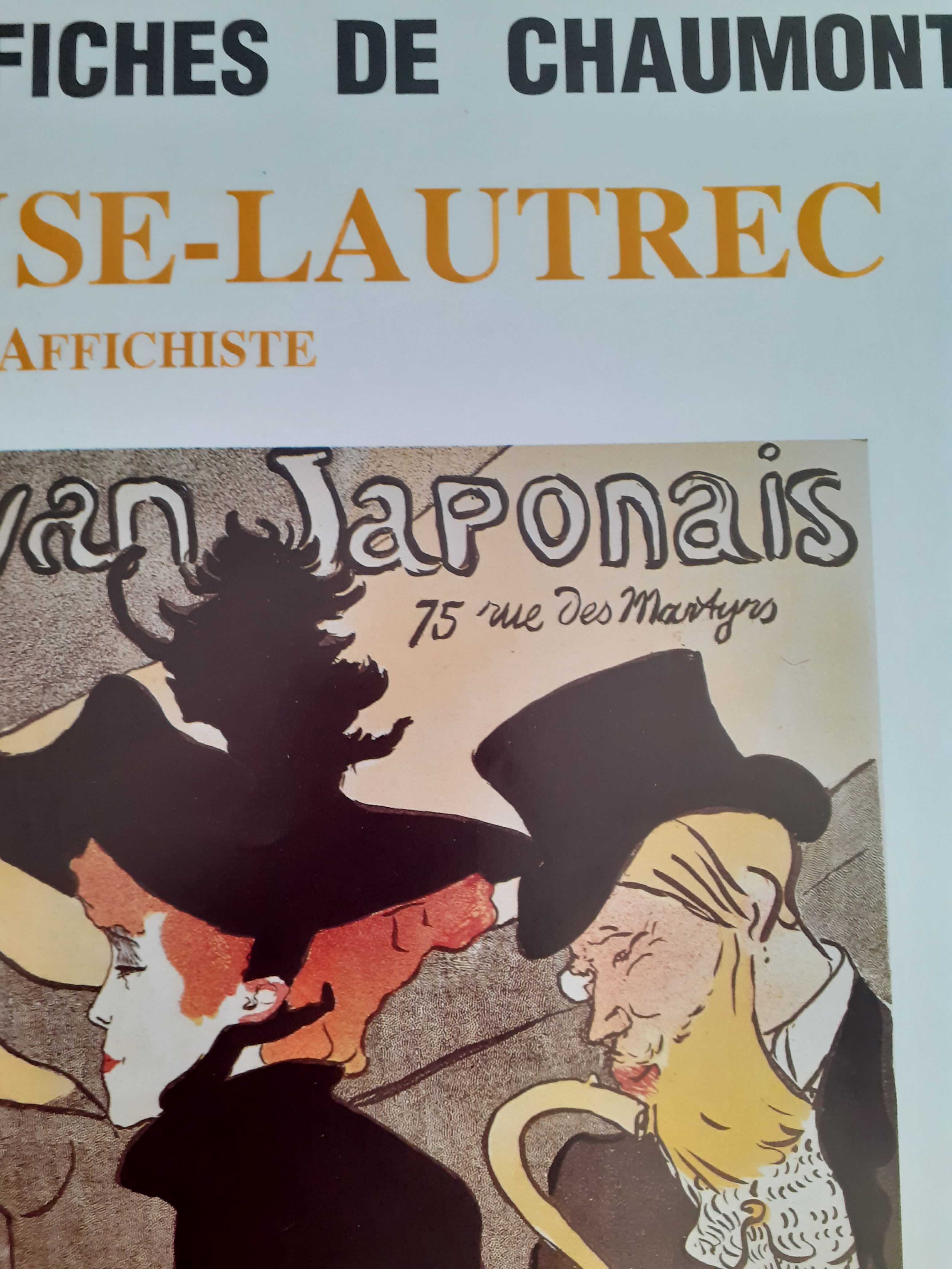 Poster festival posters of Chaumont Toulouse Lautrec