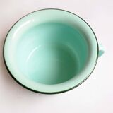 Enameled sheet metal pot