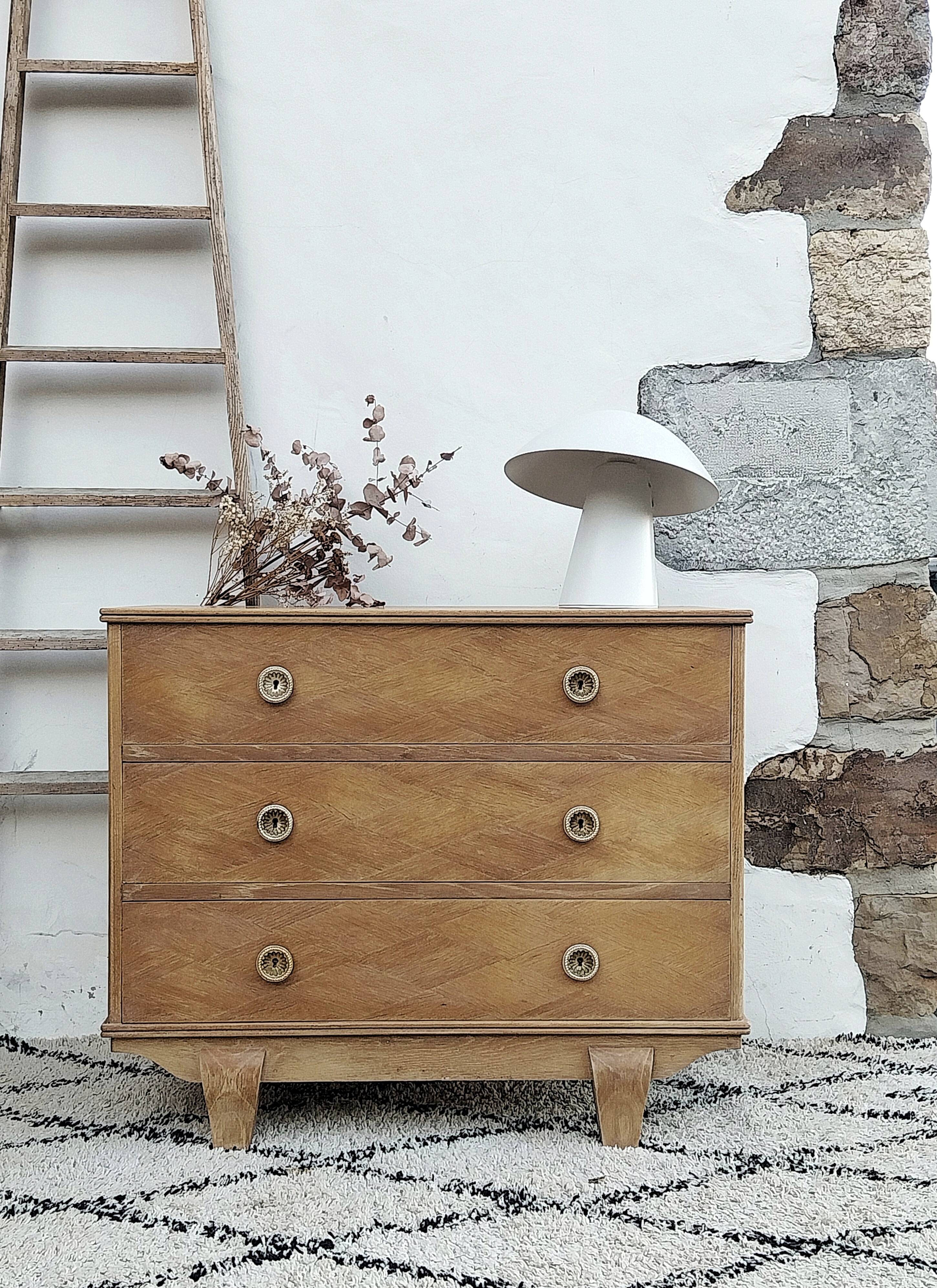 art deco chest of drawers