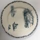 6 flat plates Terre de fer Creil and Montereau marine model