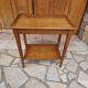 Vintage oak side table