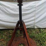 Standing table, Tolix stools