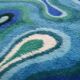 Space age wool carpet Menuette by Desso, 1970s