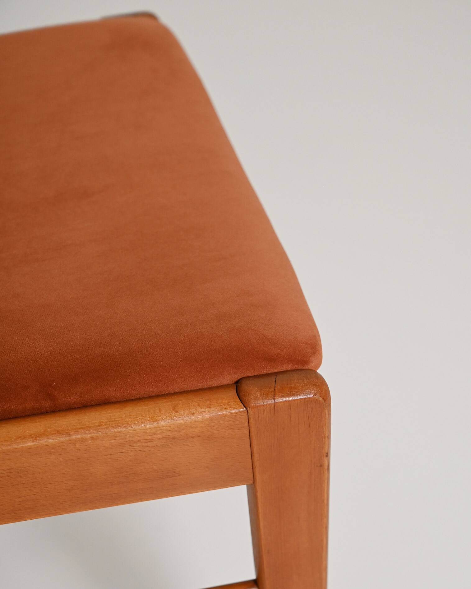 4 chaises de salle à manger scandinaves en teck