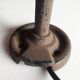 Industrial swan neck sconce