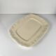 Large rectangular Sarreguemines cream dish, early 20th century.