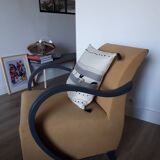 Fauteuil tissu Lelievre