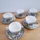 Tasses et soucoupes wedgwood england