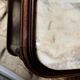 Vintage high bedside table
