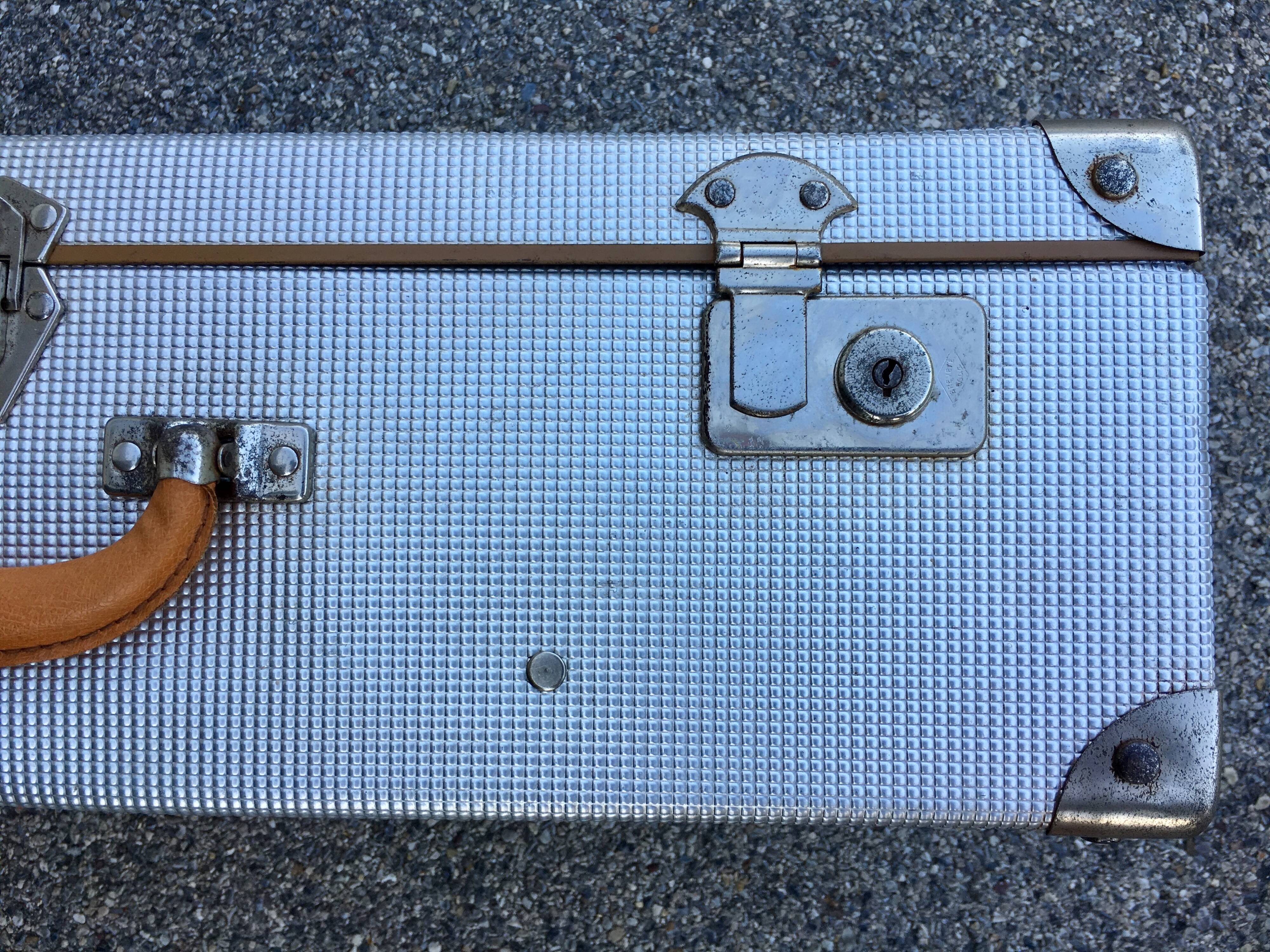 Vintage aluminium case