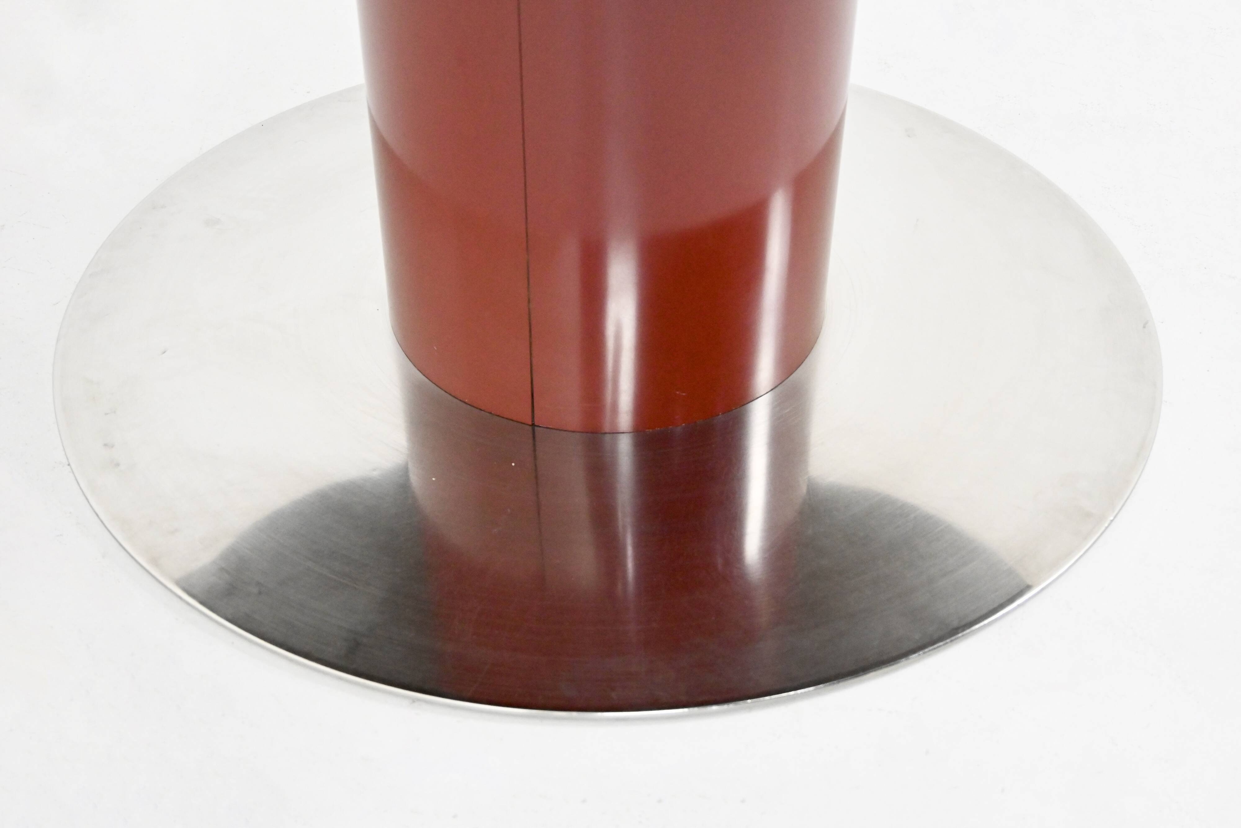 Dining table by Willy Rizzo for Mario Sabot, 1970s.