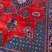 Vintage Persian mahal carpet 238x354