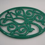 Vintage cast iron flat bottom