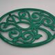 Dessous plat fonte vintage
