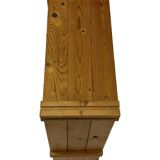 Vintage Wall shelf rack Pine wood 70s minimalist design