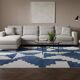 Handmade wool Berber rug 3 x 2 m