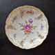 Small bowl / pierced plate in painted Nymphenburg porcelain.