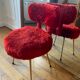 Red Pelfran mould chair - 1970