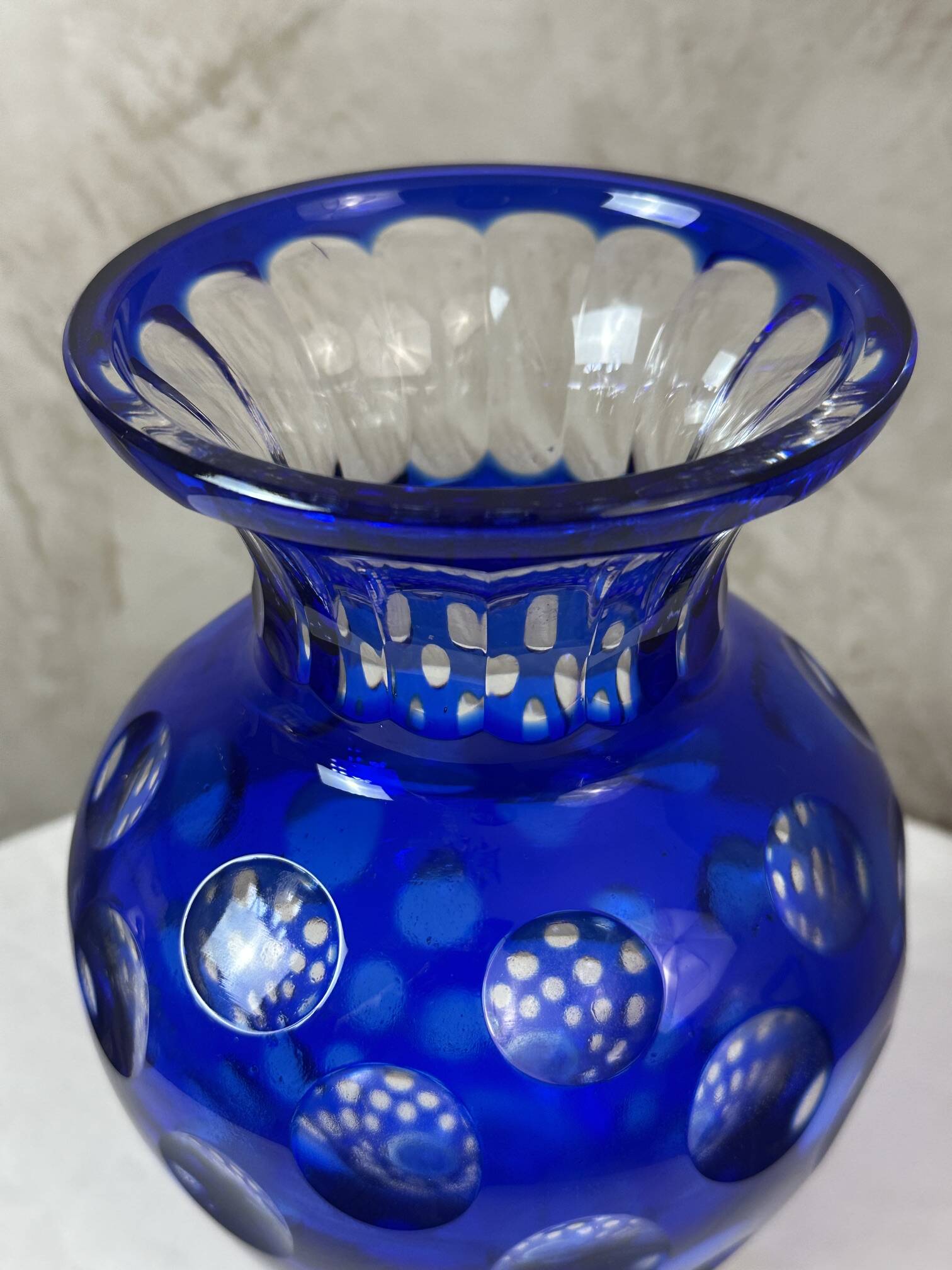 Crystal vase