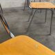 Lot de 6 chaises Tchèque " Kovonax " type école, chrome et bois 1960