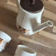 Vintage coffee service Nomar Jet – Coffee maker + 4 cups – Porcelain